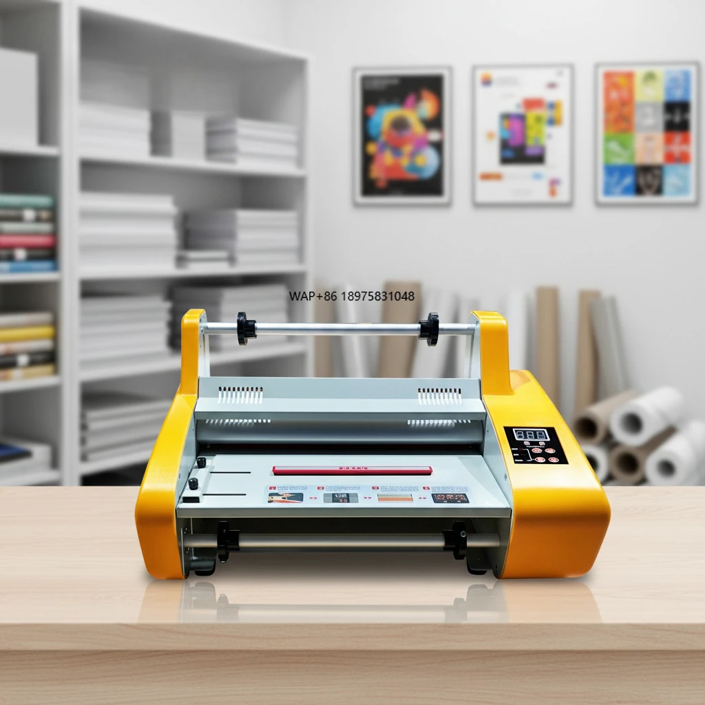 Small A3 UV DTF Printer Laminator Roll to Roll Laminating Machine Post-Press Equipment for UV Transfer Stickers Making