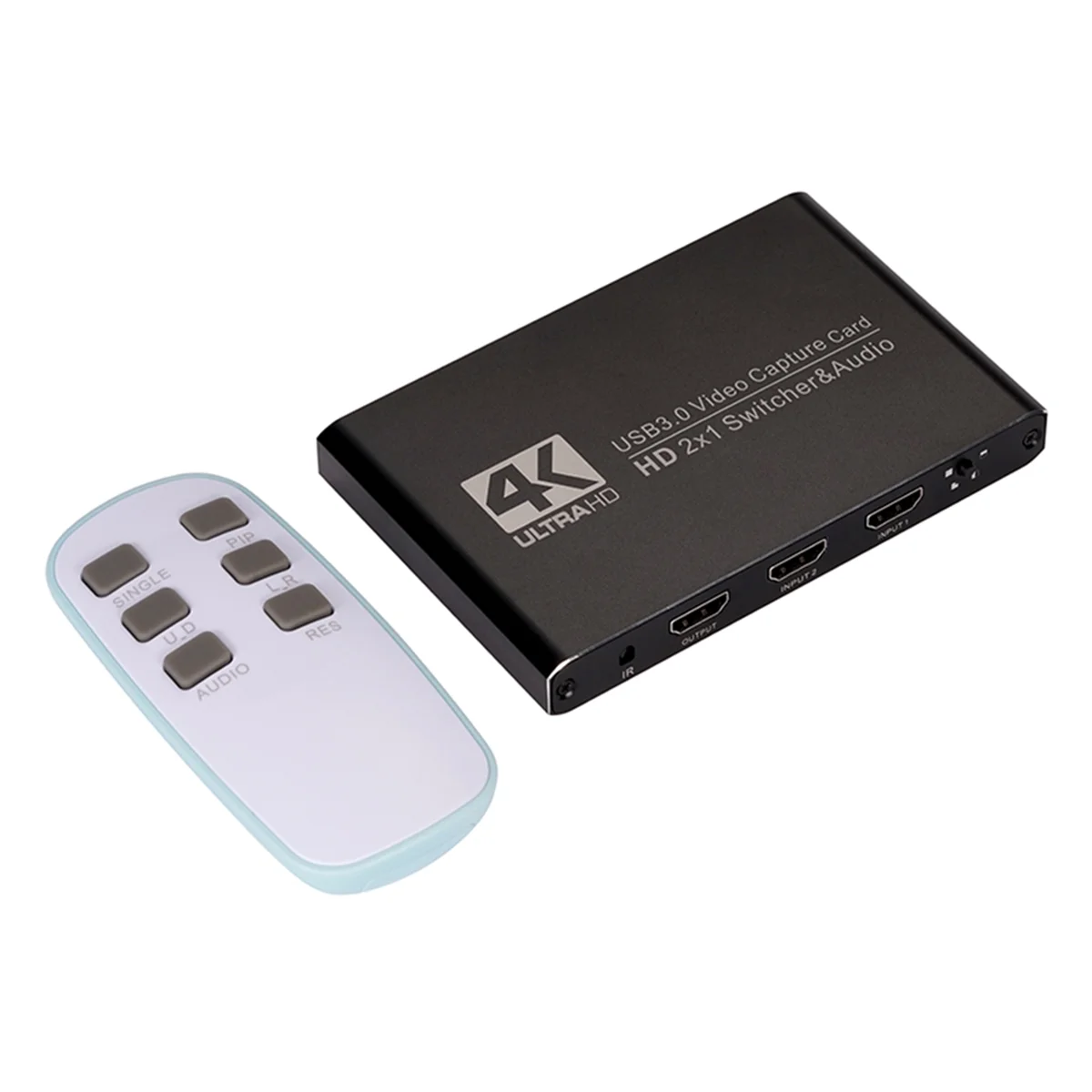 بطاقة التقاط فيديو مقطوعة بشاشة مزدوجة 2025+2x1 - متوافقة مع قنلتين إلى USB3.0 محول الصوت OBS Game Grabber Streaming