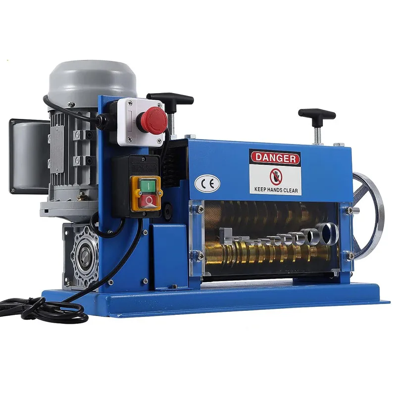 ChiPeng Automatic Electrical Scrap Armor Flat Coax Wire Copper Wire Stripping Machine Cables Peeling Machine