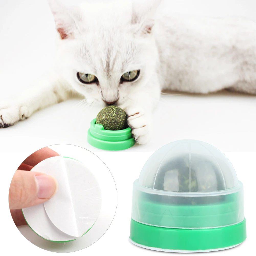 Cat Catnip Ball Catnip Ball Catnip Green Pet Natural Catnip Ball  Healthy Eating Healthy Eating Cleaning Teeth Cat Supplies