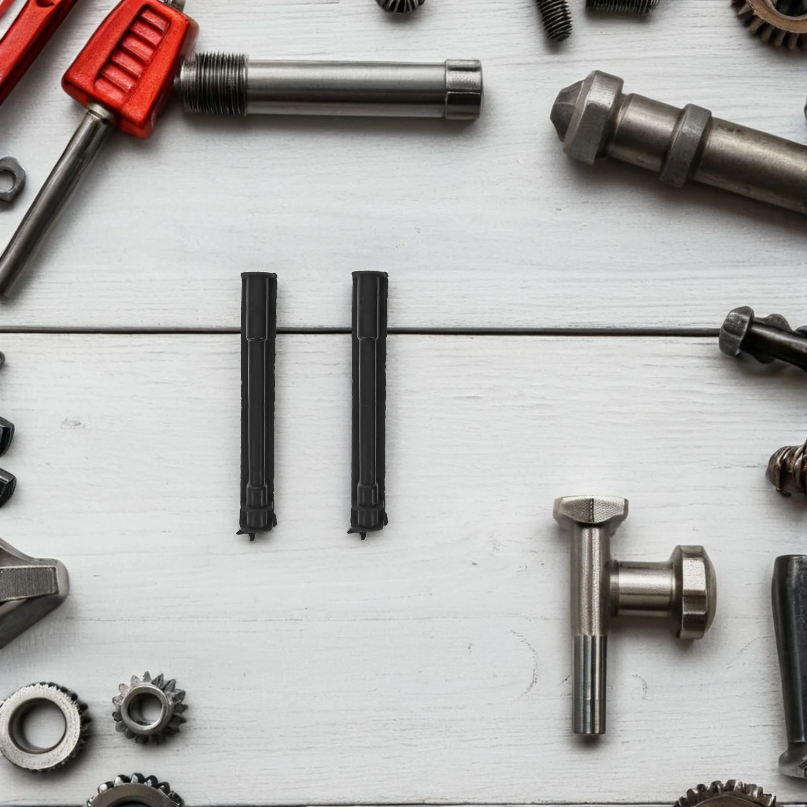 60 قطعة من قضيب حماية الشوكة الأمامية خفيف الوزن وسريع التحرير من البلاستيك لإصلاح الشوكة الأمامية للدراجة وواقي ممتص الصدمات