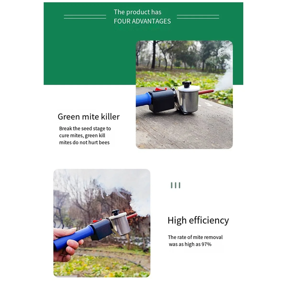 

Модернизированный испаритель MHWY с оксиловой кислотой, распылитель пчелиных и клещей, электрический нагревательный дверной испаритель пчелиных и аурицидных гнезд