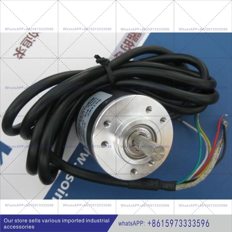 Three-phase incremental photoelectric rotary encoder 10 to 5000 pulses