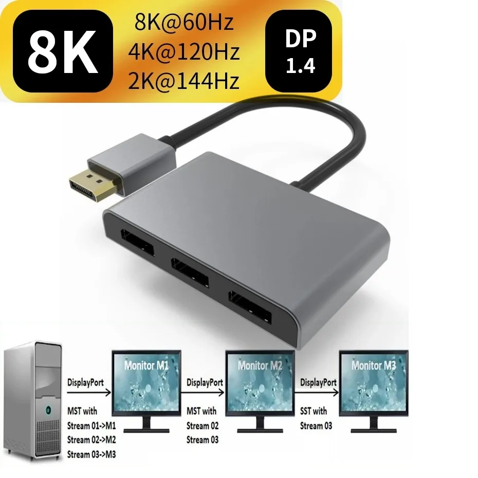 Il miglior adattatore DisplayPort Multi DP per lavoro e intrattenimento