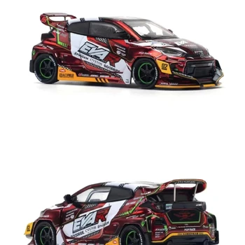 ** Pre-order ** Xcartoys X POPRACE 1:64 EVA RT production model-02 GOODRIDE GR YARIS diecast MODEL car