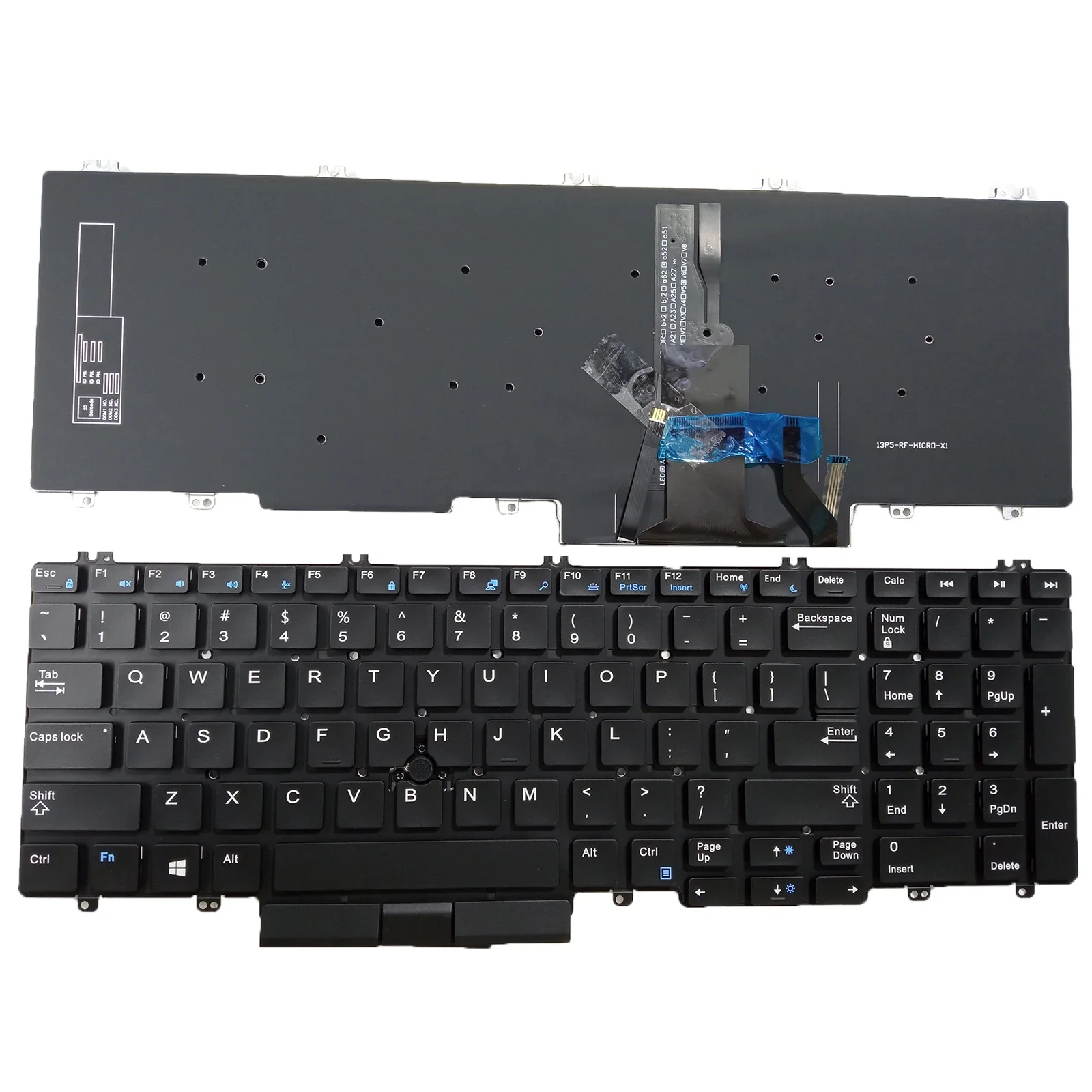 

Клавиатура ноутбука США для DELL Precision 3530 7530 7730 E7530 M7530 P74F