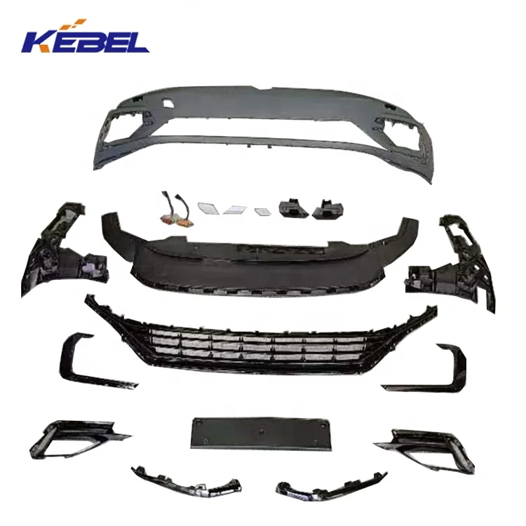 

Car Accessories Front Bumper Assembly Plastic Auto Part Car Front Bumper Kits for VW Golf 6 R20