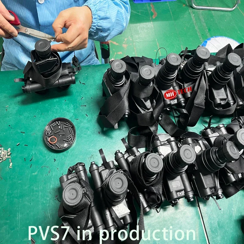 MHNV OEM/ODM الروسية PVS 7 للرؤية الليلية Gen2 Gen3 خوذة شنت Gen 2 + أنبوب مكثف الأشعة تحت الحمراء نظارات الرؤية الليلية PVS-7