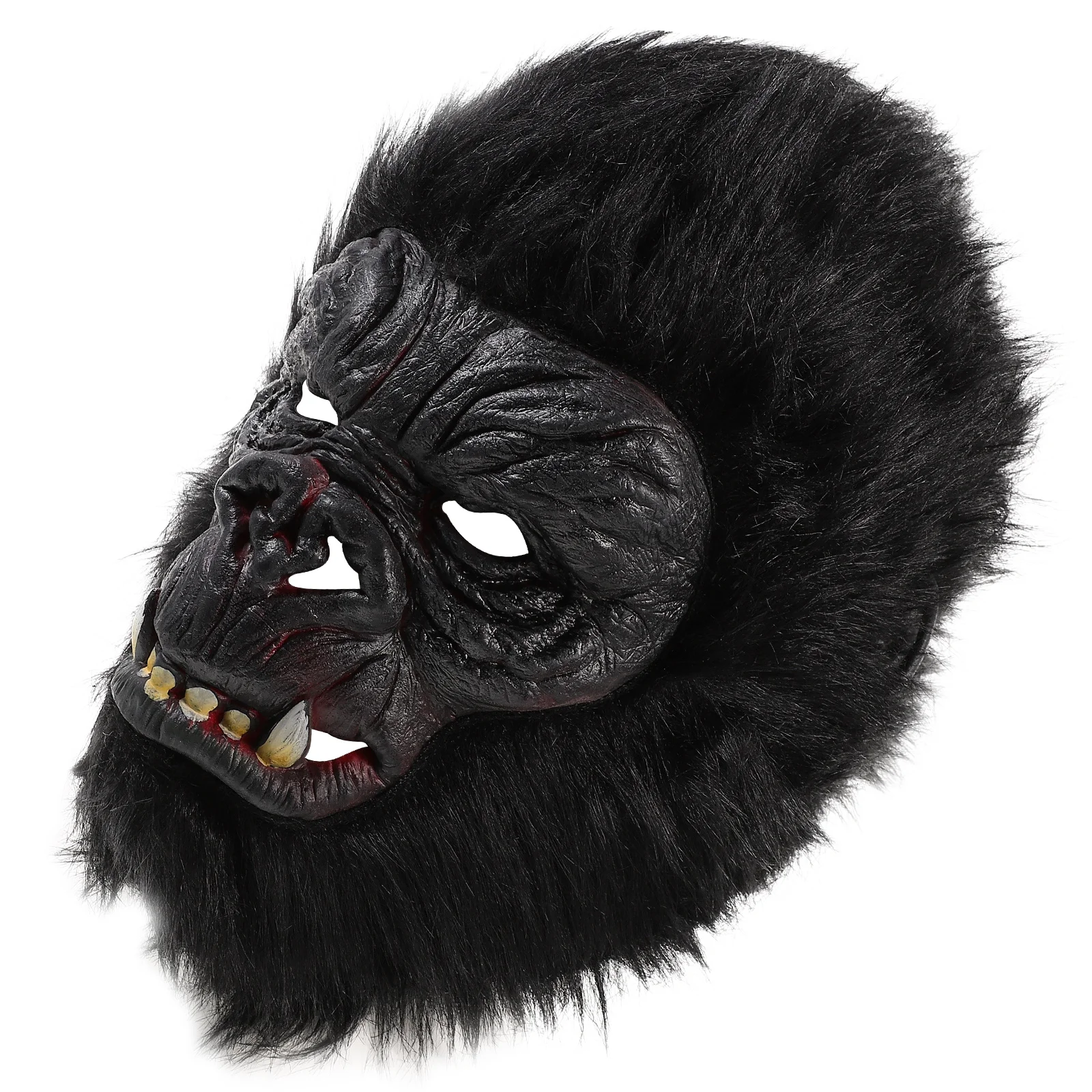 

Gorilla Head Mask Halloween Costume Scary Animal Dress-Up Party Mask Cosplay Photo Prop Supplies Photo Prop Mardi Gras Masks