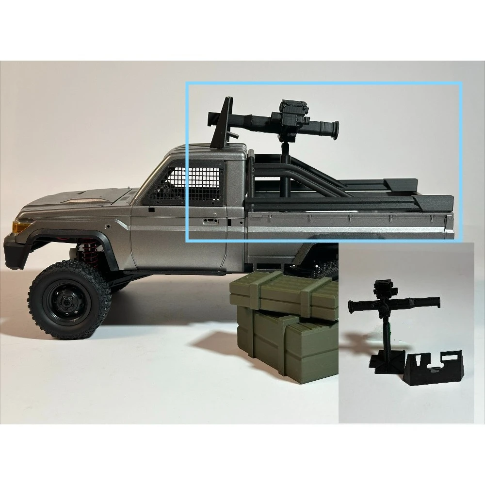 RC Crawler Decor Parts Custom Simulation Model Accessories For MN82 RC Car LC79 Styling DIY Appearance Modification Upgrade Kits