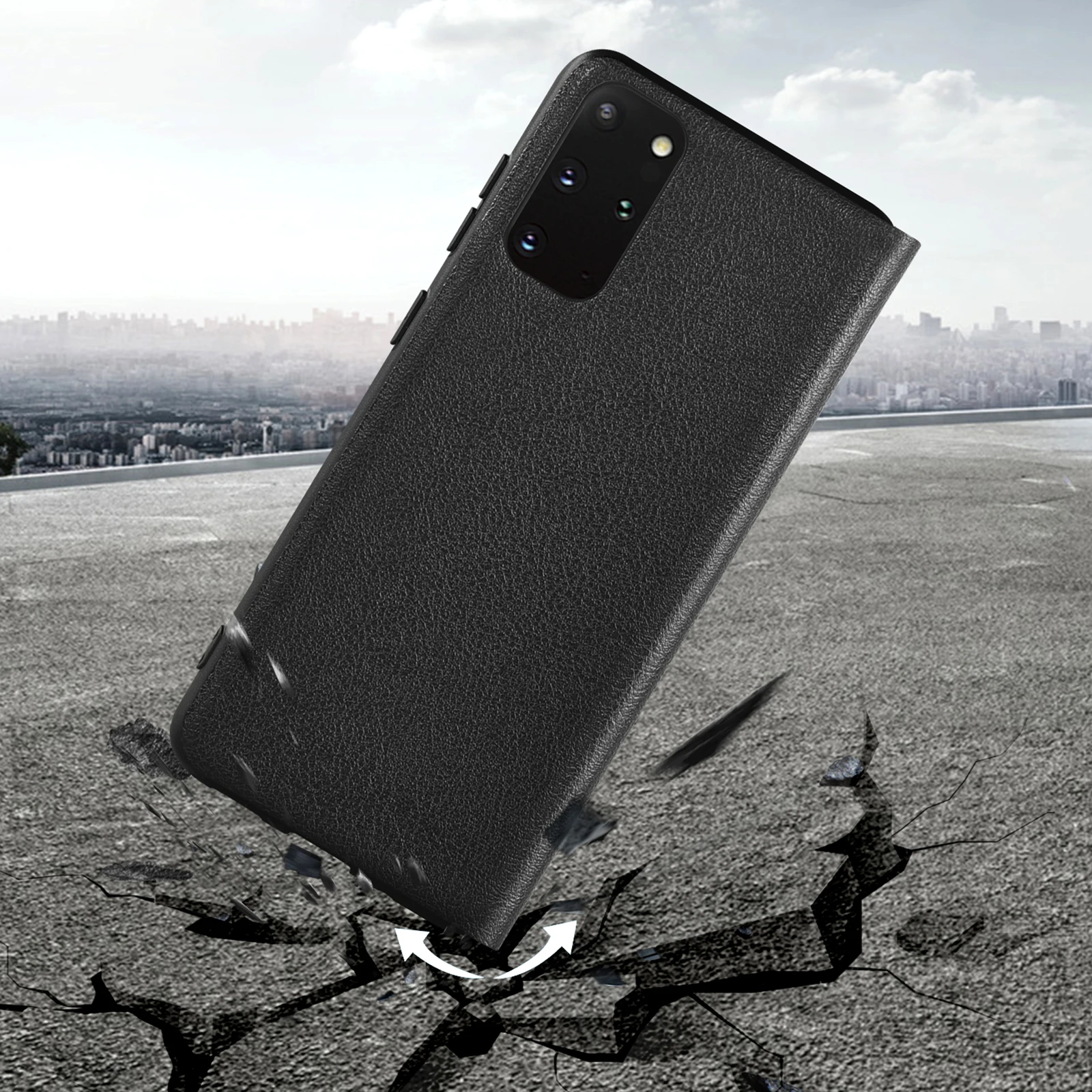 360 Flip Cover Leather Wallet Phone Case for Samsung Galaxy S8 S9 Plus S Note 5 8 9 Note8 Note9 S8plus S9plus 8s 9s 8plus 9plus