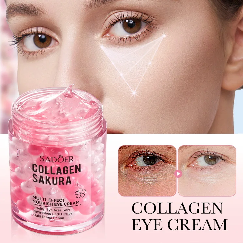 

Anti-aging Collagen Eye Cream Anti Dark Circles Eye Bags Anti-wrinkles Moisturizing Skincare Eyes Cream Beauty Health Cosmetics