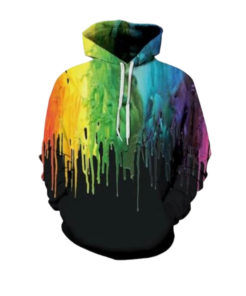 Unisex Hoodies 3D Print Galaxy Pullover Hooded Sweatshirt Hoodies with Big Pockets for Teen Couple top street style hoodie
