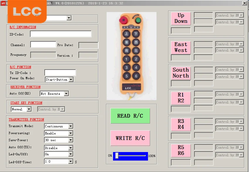 2025 Industrial 2 Double-speed and 4 Single-speed Q602 Crane Wireless Industrial Remote Control