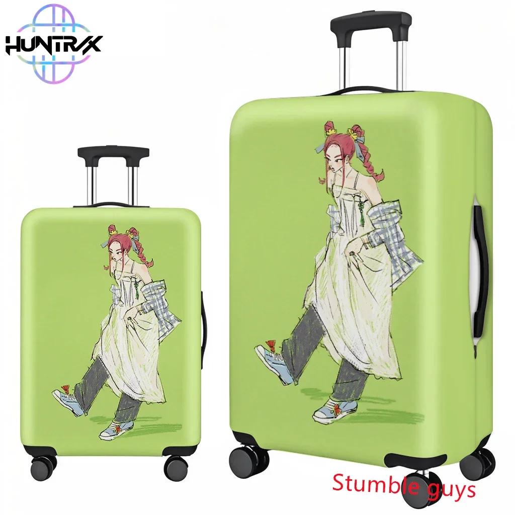 

Kpop Demon Hunters Luggage Protector Cover Anime Travel Design Fits 18-32 Inch Suitcases