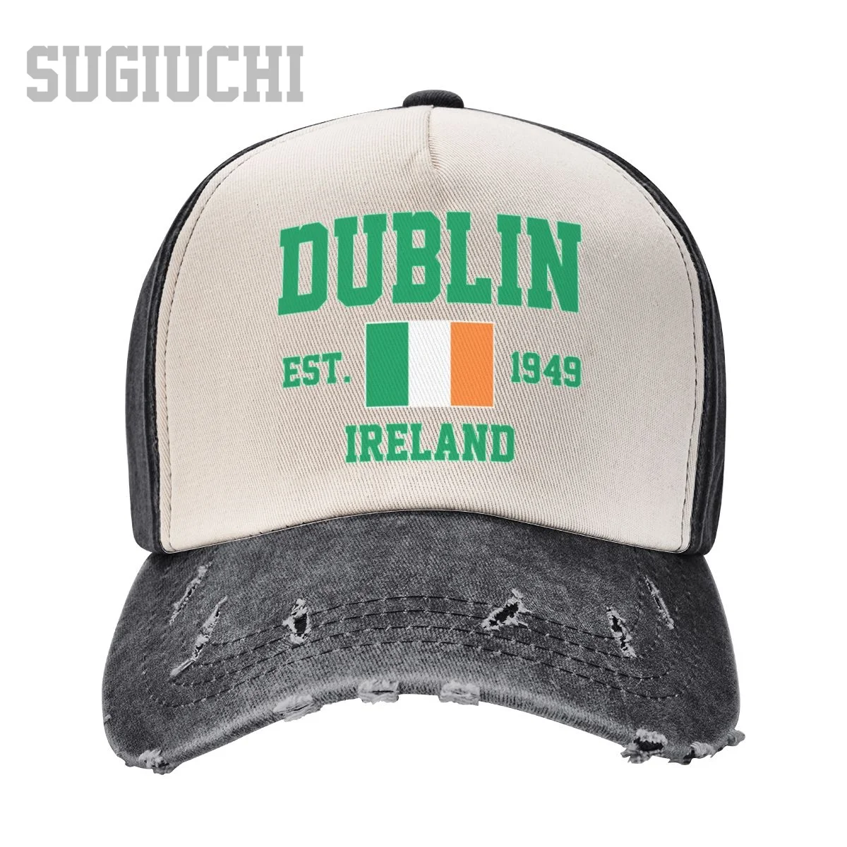 Unisex Baseball Cap Ireland EST.1949 Dublin Capital Men Women Vintage Hats Washed Cotton Trucker Gift