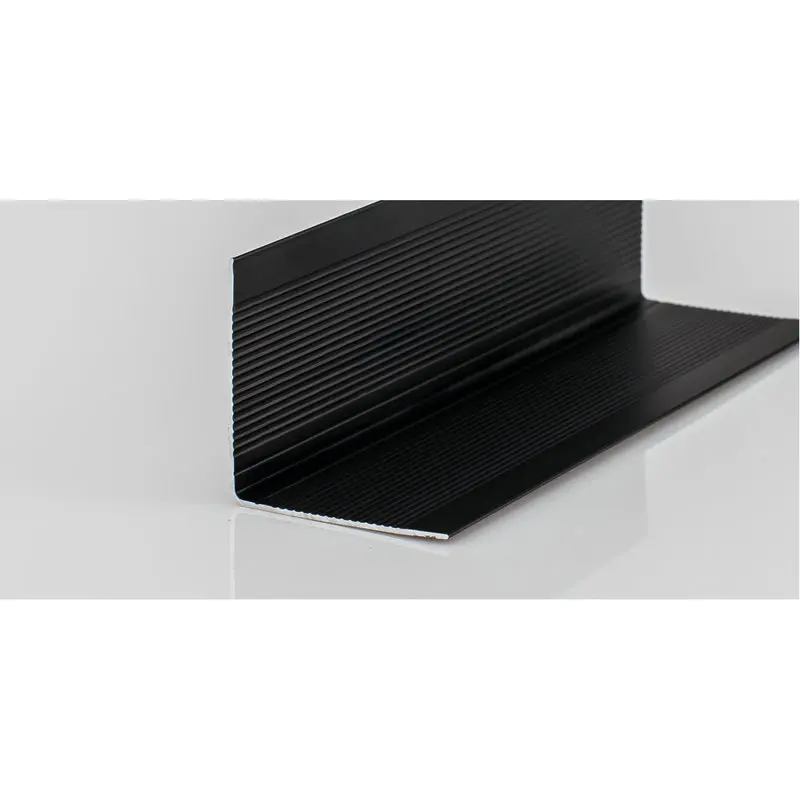 Customized. L-Type Aluminum Banding Wall Panel Closing Tape Background Wall Layering Square Angle Stainless Steel Metal Dec