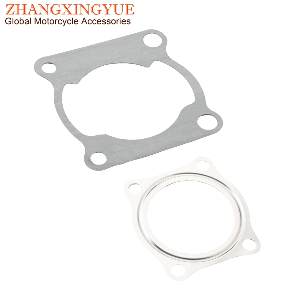 Motorcycle Cylinder Gasket Set Top End For Yamaha DT125 DT 125cc 2A6-11181-00 18G-11351-02 2-Stroke Engine