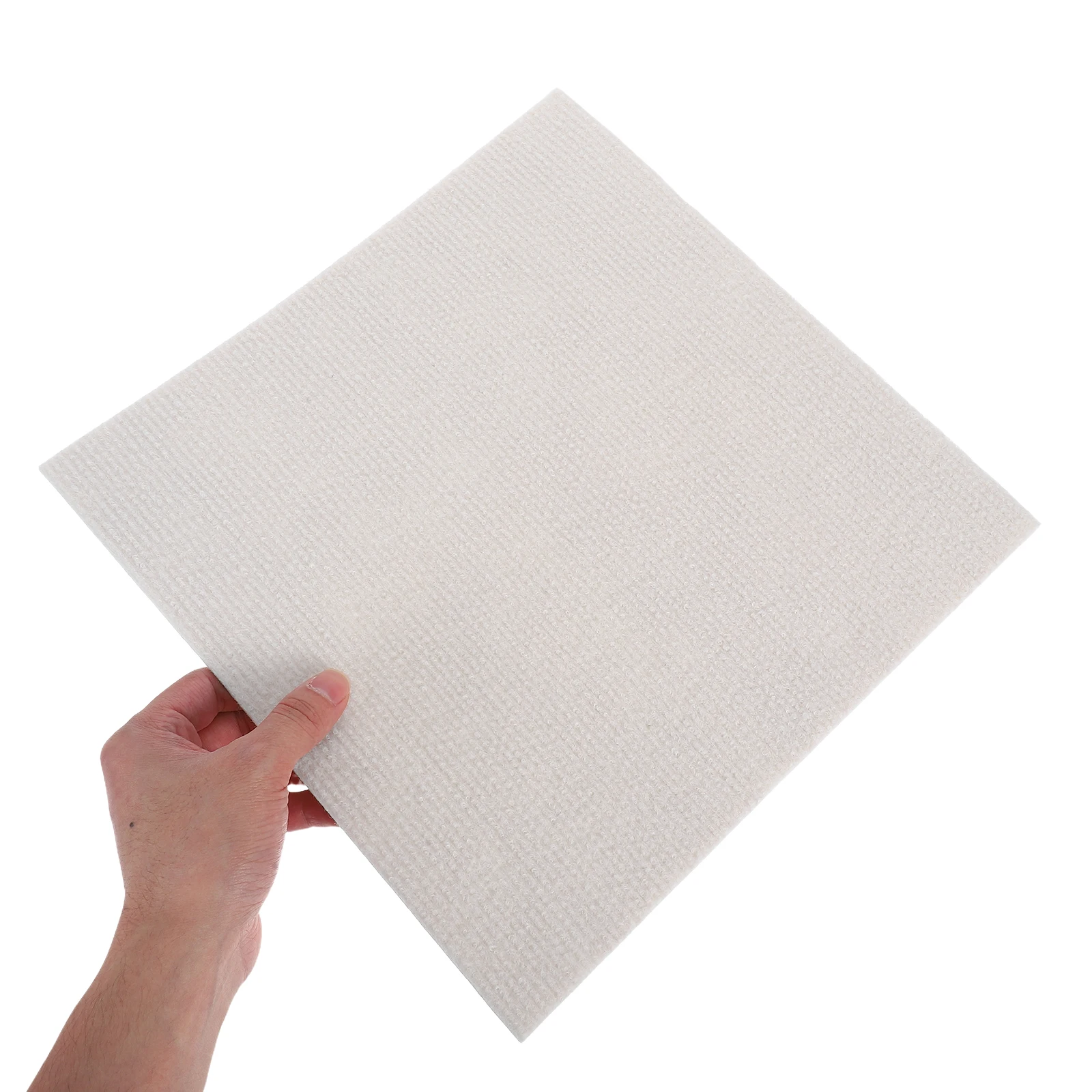 

10Pcs Peel and Stick Carpet Tiles Non-Slip Waterproof Reusable Floor Covering for Office Mall Exhibition High-Traffic Spaces