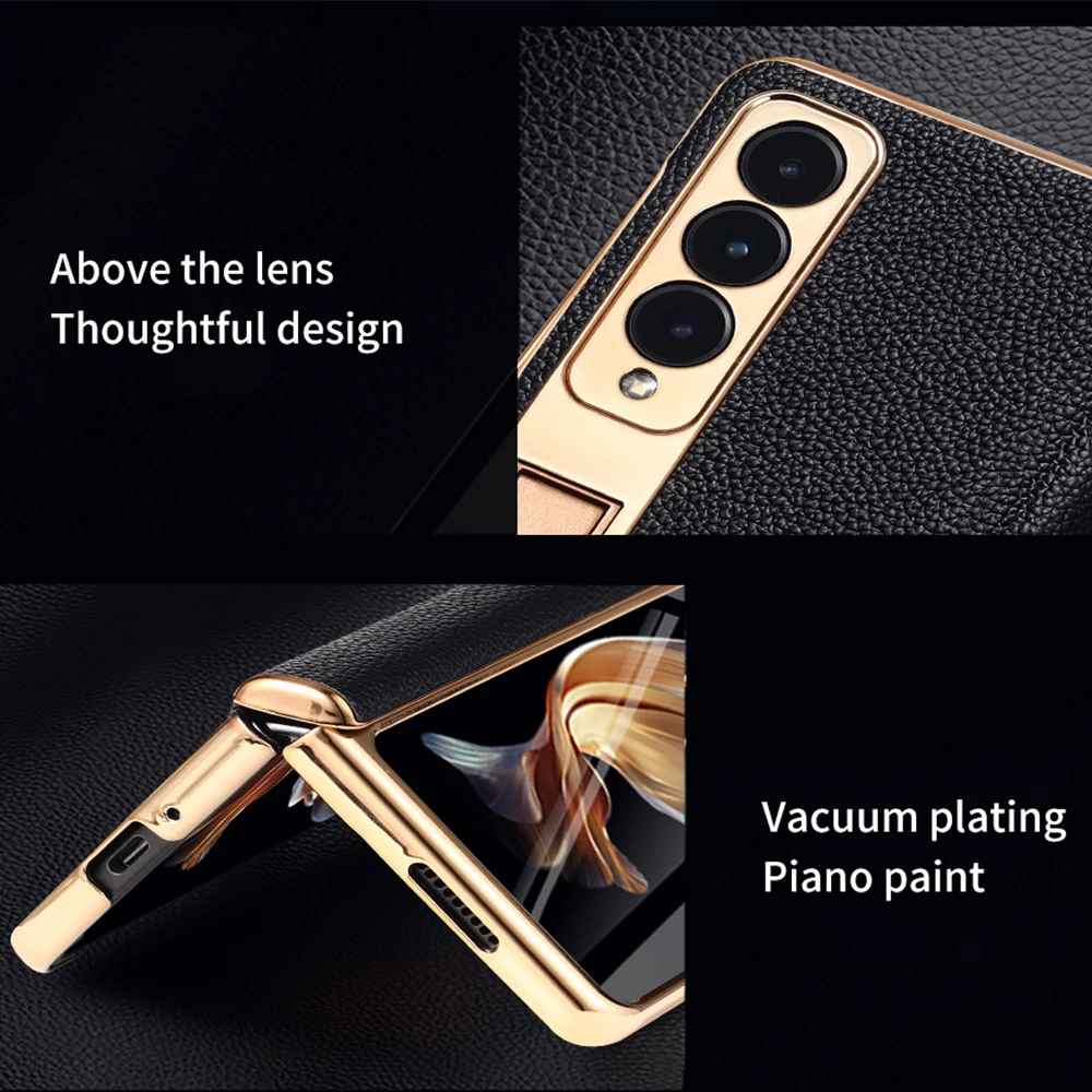 LANGSIDI Odporny na wstrząsy futerał z ochroną zawiasów do Samsung Galaxy Z Fold 7 6 5 4 3 Fold7 8 Fold8 ULtra z osłoną ekranu — zdjęcie produktu 5