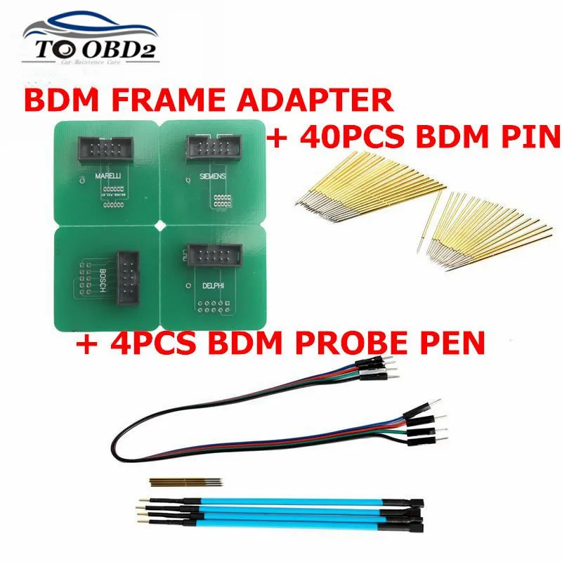 BDM Pin for 40pcs needles for BDM FRAME Tool Pin for BDM 100 programmer 4pcs LED BDM Frame Probe Pens pins For Chip Fast Shippin