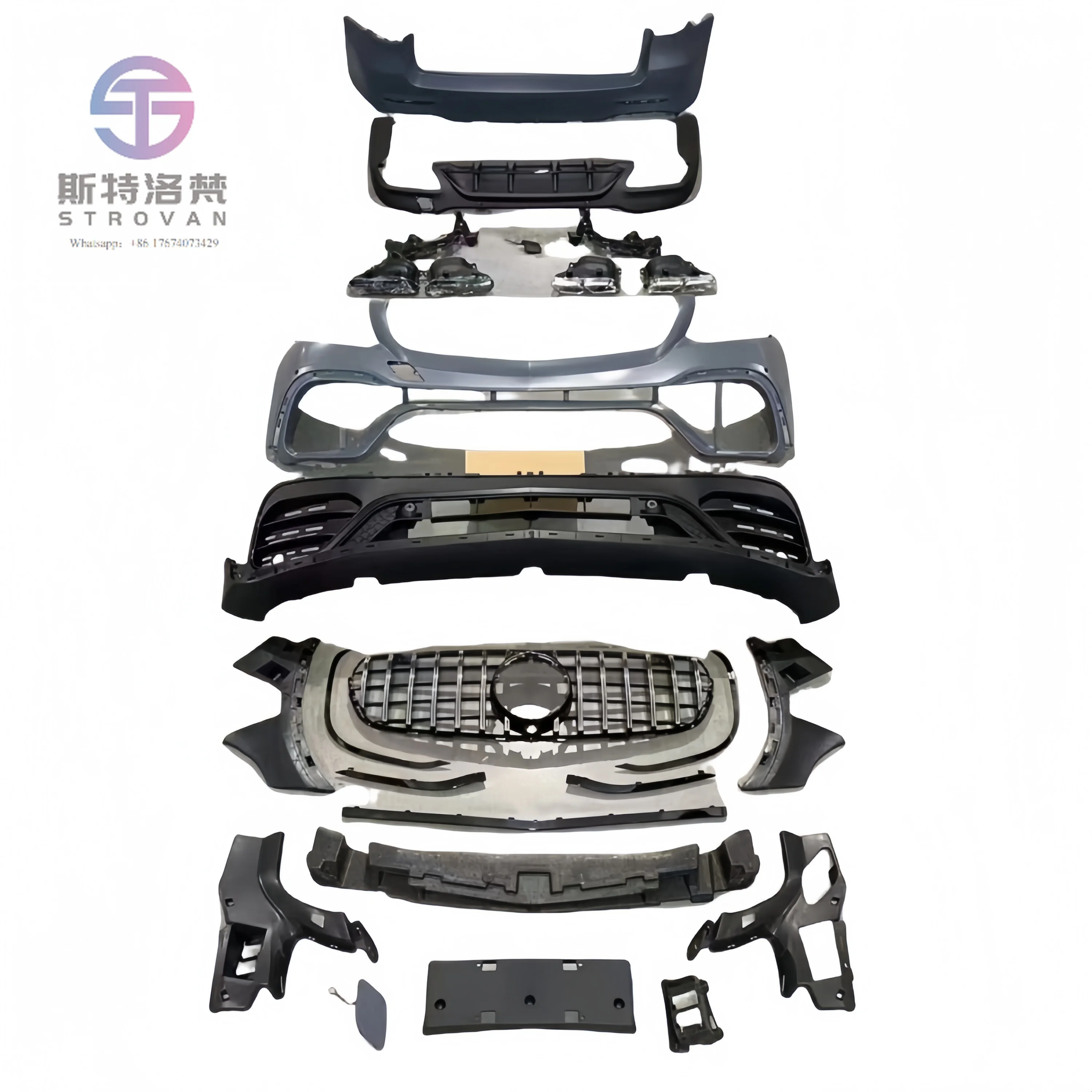 

Cc car Body Kit for GLC Class X253 2016-2019 Modify to GLC63 MODEL