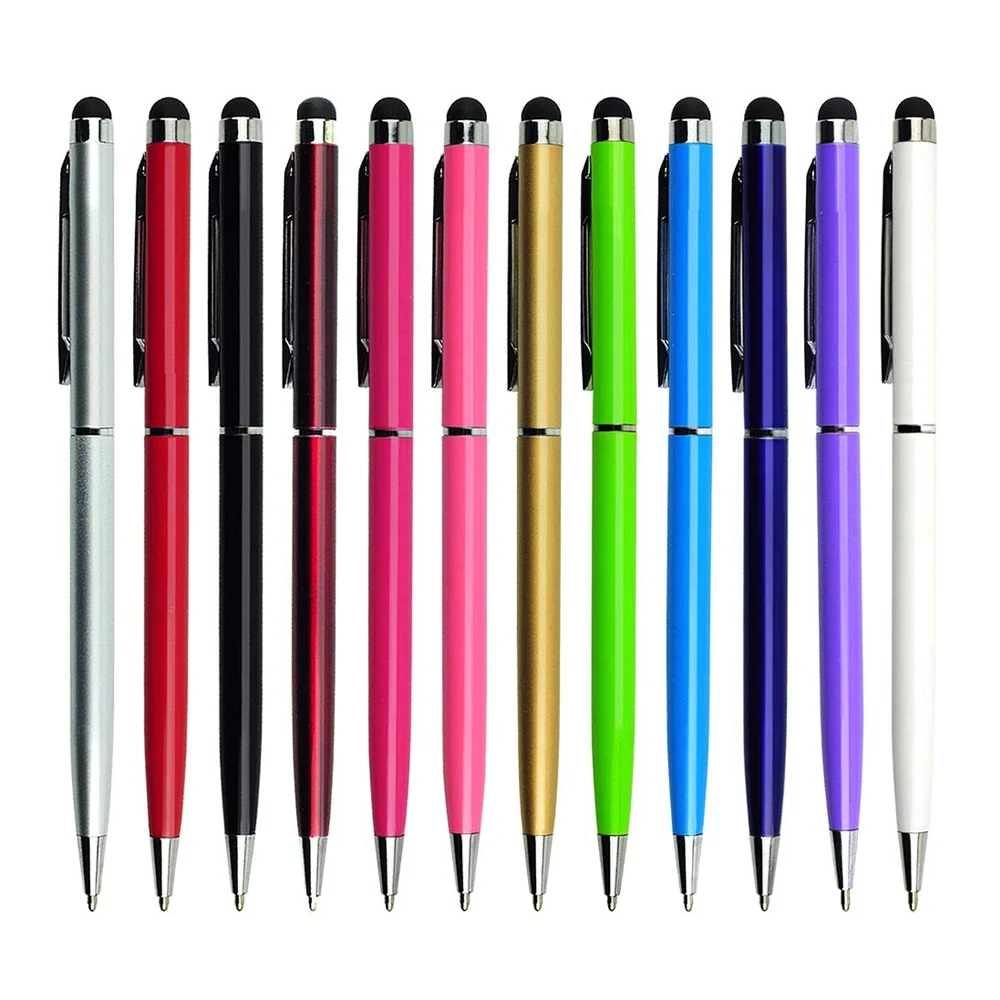 10Pcs Ballpoint Pen Universal Stylus Pen Tablet Capacitive Screen Touch Pen for iphone ipad Samsung  Android Mobile Phone Pencil