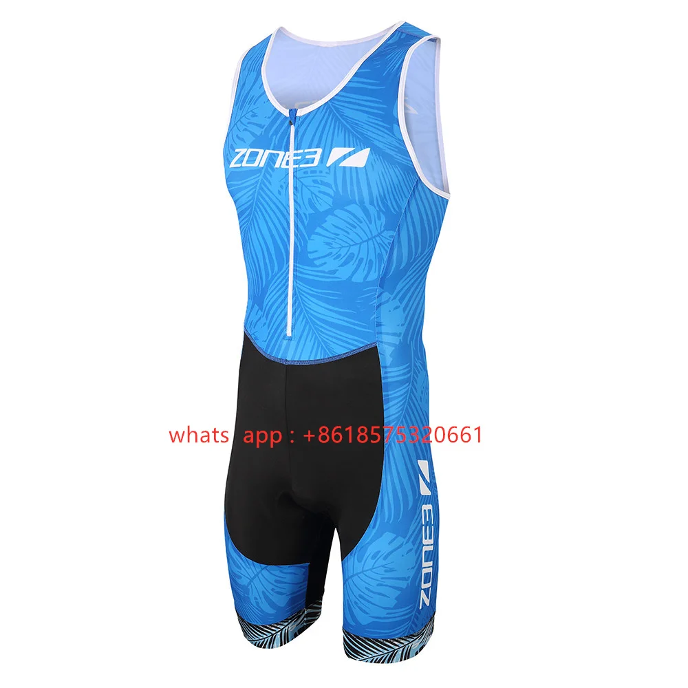 

Zone3 Men Cycling Jumpsuit Triathlon Sleeveless Swimming Running Speed Trisuit Ciclismo Road Bike Mtb Uniform Equipment New 2023