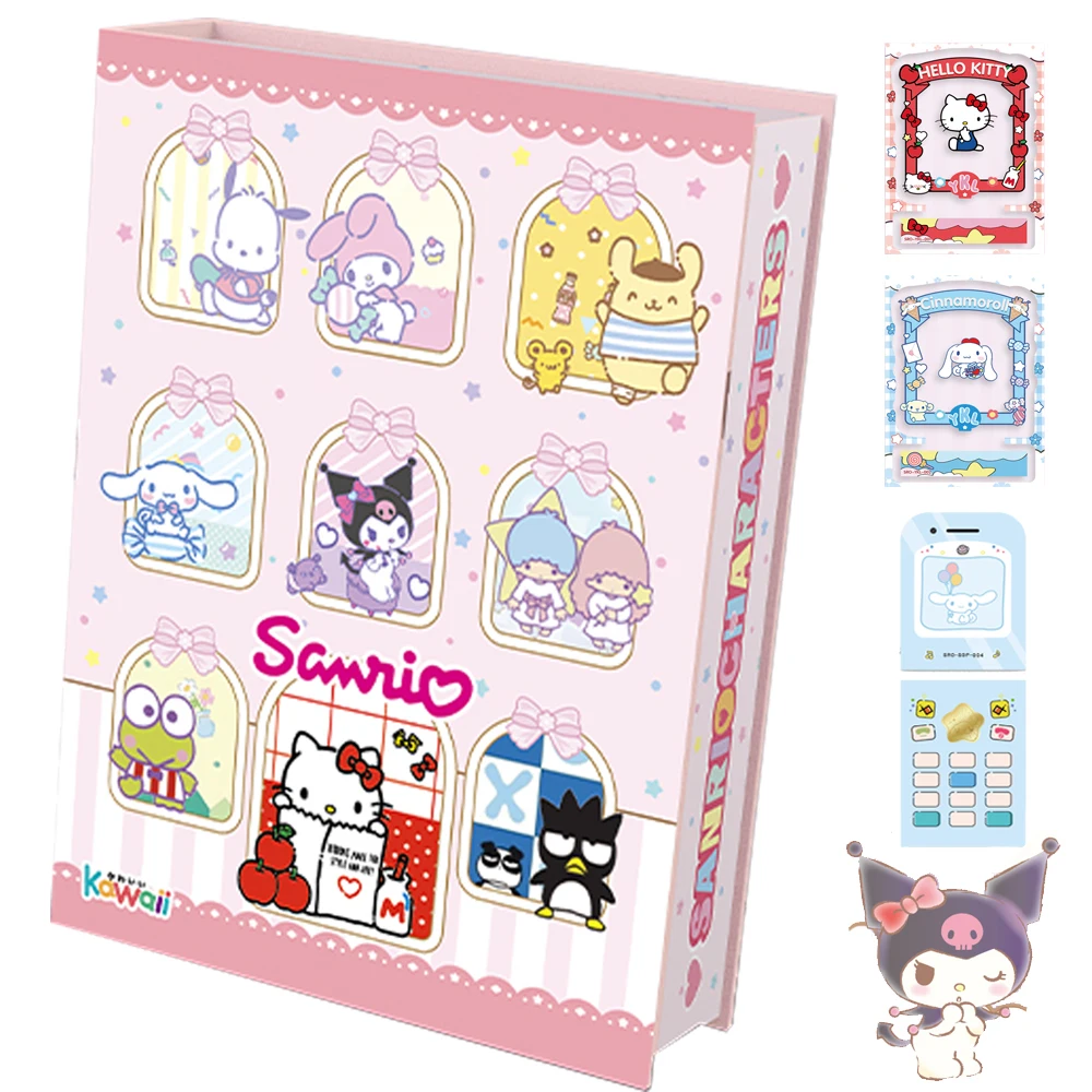 

Wholesale Sanrio Card For Children My Melody Pom Pom Purin Hello Kitty HZ Rubber Badge Limited Anime Collection Card Kids Gifts