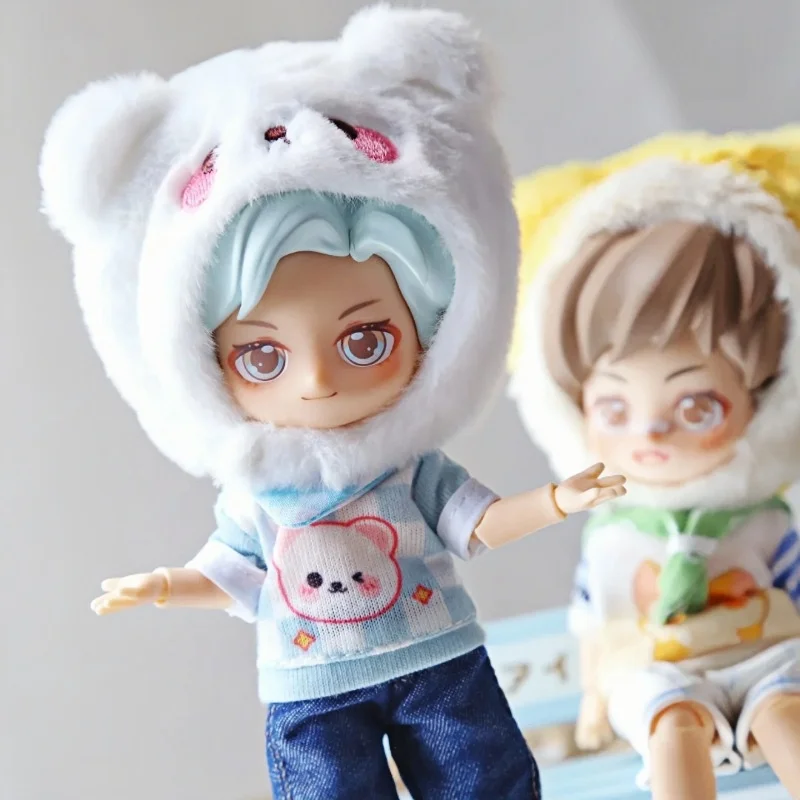 In Stock Peetsoon Adventure Fair​ Series Bjd Blind Box Ob11 1/12 Movable Joint Doll Mystery Box Dress Up ​​Furry Doll Kids Gi view 3