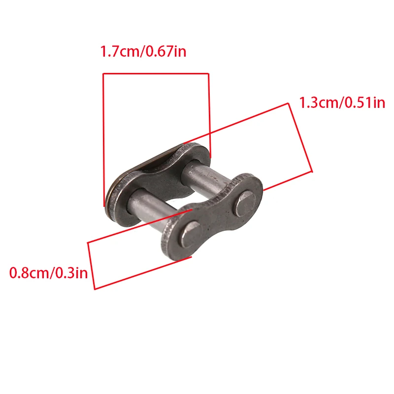 Full Buckle Chain Buckle - Carbon Steel Single Row Short Pitch Roller Chain for Industrial Transmission Applications