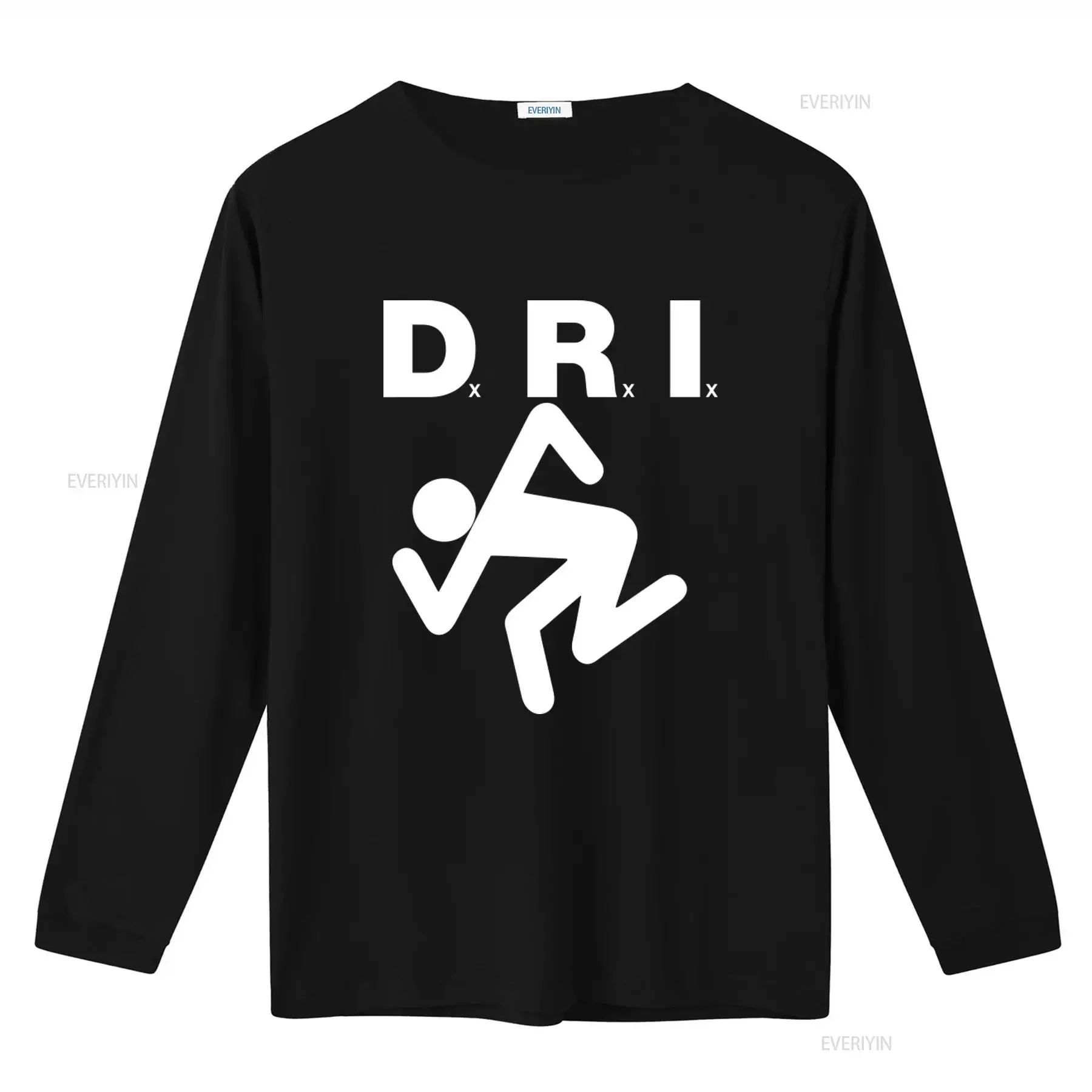Bby Top New D R I SKANKER BLACK T Shirt Dri Dirty Rotten Imbeciles Crossover Thrash  vintage Washed streetwear graphic Slightly