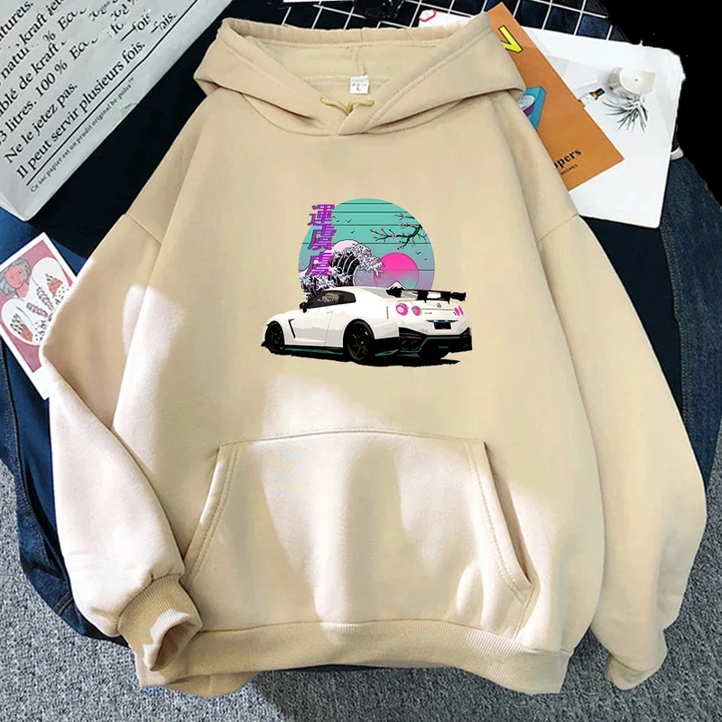 Initial D Hoodies Legend Car Print Sweatshirt Men Women Hoodie Streetwear Hip Hop Tops Anime Japanese Long Sleeve Hooded Clothes