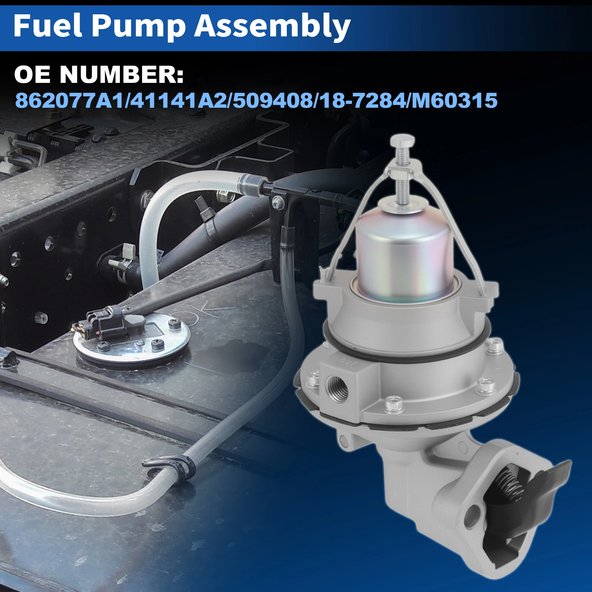 UXCELL 862077A1 Fuel Pump Module Assembly for Mercury Marine 231 84-91