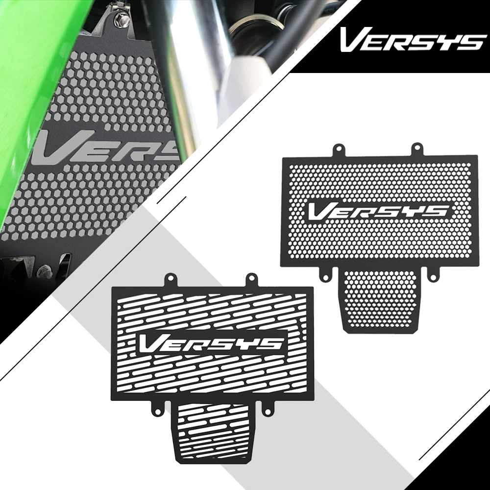 

Motorcycle Accessories CNC Radiator Guard Protection Cover For KAWASAKI VERSYS-X 300 VERSYS-X300 ABS KLE300 2017-2025 2024 2023