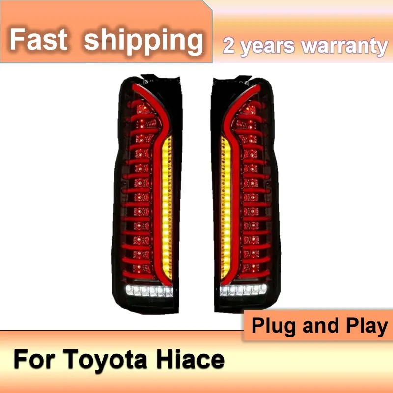 

Car Accessories for Toyota Hiace Tail Lamps 2005-2018 Hiace Tail Light Rear DRL Fog Brake Turn Signal Reversing
