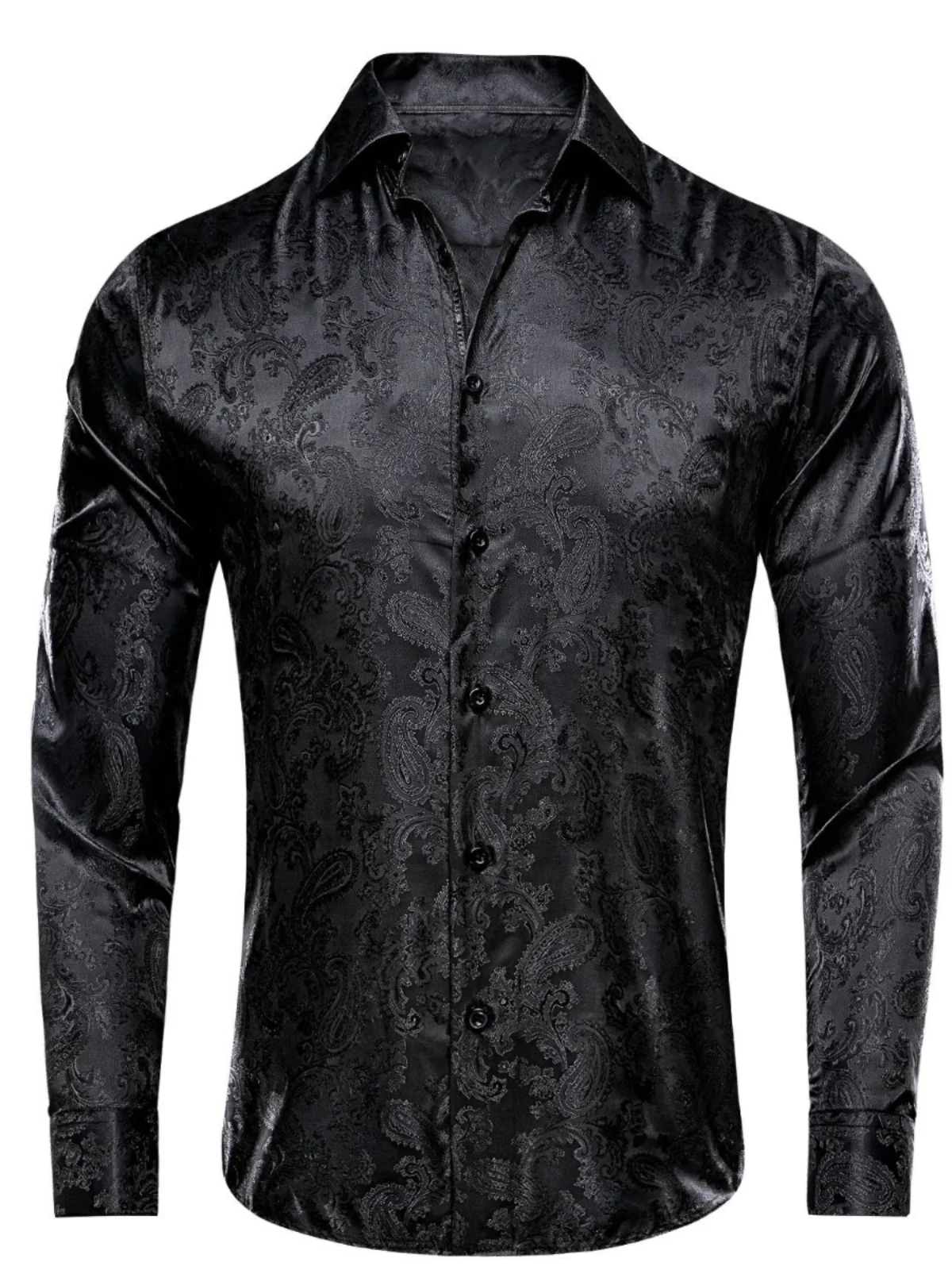 

Men's Long Sleeve Button up Shirt 3D Printed Top Loose Fit Polyester Fiber Autumn Wear Casual European Style No Pocket Design