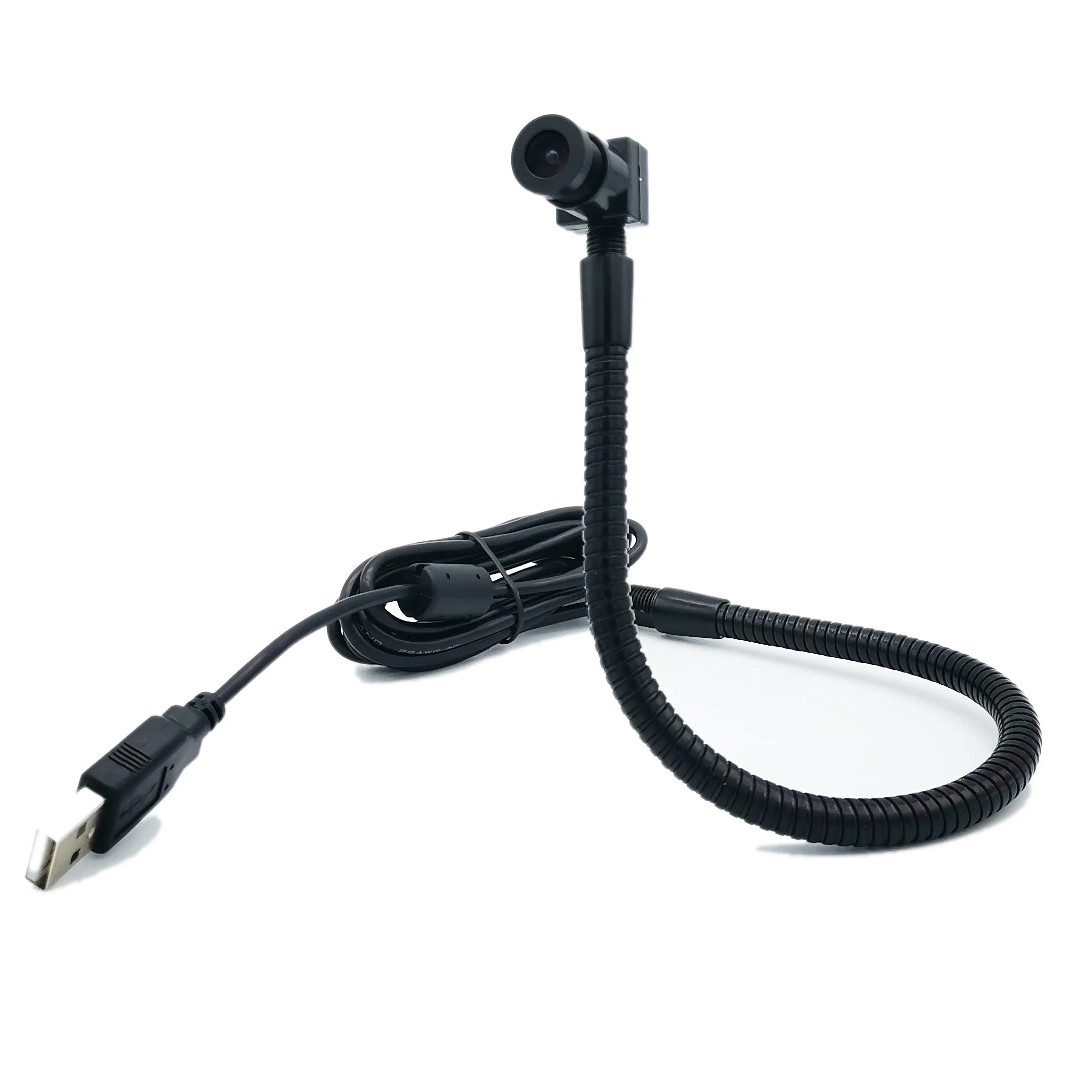 Metal flexible goose tube Undistorted lens smallest 30fps usb Web Camera Microphone Webcam For Skype FaceTime Hangouts