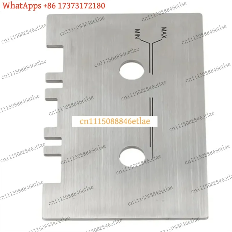 Mechanical Alignment Guide Gauge Kit A04I with 2Pcs Check Bar Aluminum Alloy High Accuracy for Installation Work