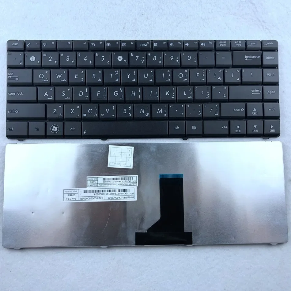 

Arabic Laptop keyboard for ASUS N43 N43S N43SL P43 P43E P43S N43E N43EI U30 U30JC K43E K43SA U80 U81 UL80 U80V U80E AR Layout