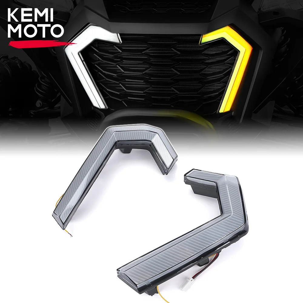 

Talon 1000 UTV Front Grille Accent Lamp LED Turn Single Fang Lights for Honda Talon 1000R 1000X 4 1000X-4 2019-2023