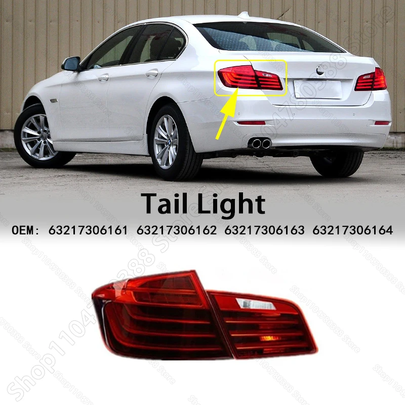

Tail Light Rear Bumper Turn Signal For 2014-2017 F10 BMW 528i 535i 550i Hybrid 5 63217306161 63217306162 63217306163 63217306164