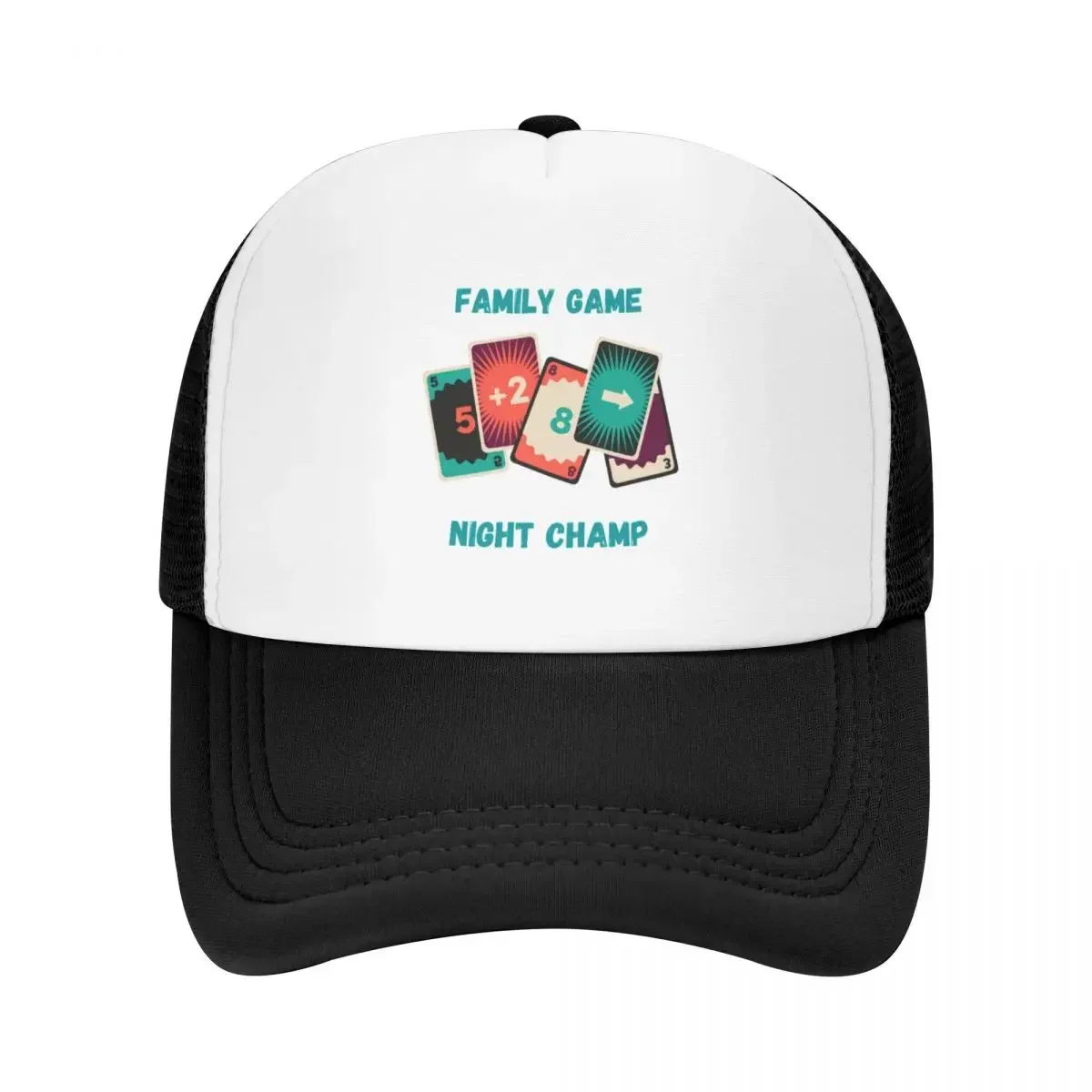 Family Game Night Champ Baseball Cap Gentleman Hat Sunscreen Men Caps Women's