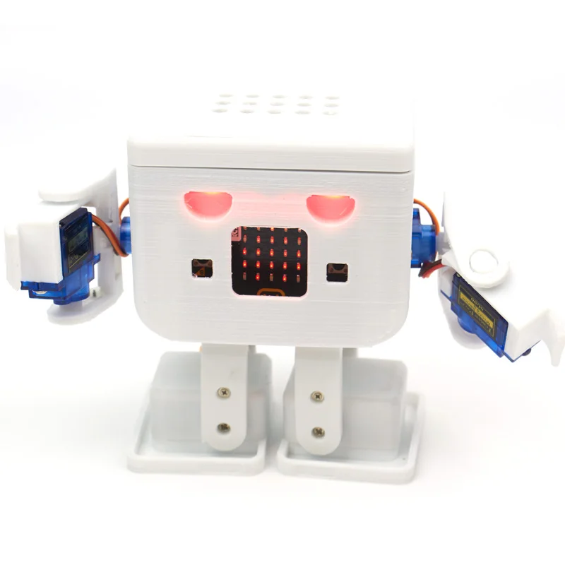 Kittenbot Micro:bit Robotbit Version 8 Ways Servo Micro:bit Control Graphical Programming OTTO Robot ,0102090