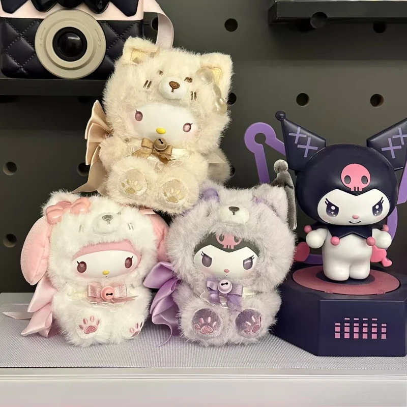 本物のMINISO名創優品サンリオアイランドフォックスエナメルシリーズブラインドボックスかわいい人形ペンダント誕生日プレゼント女の子のためのミステリーボックスアニメ周囲