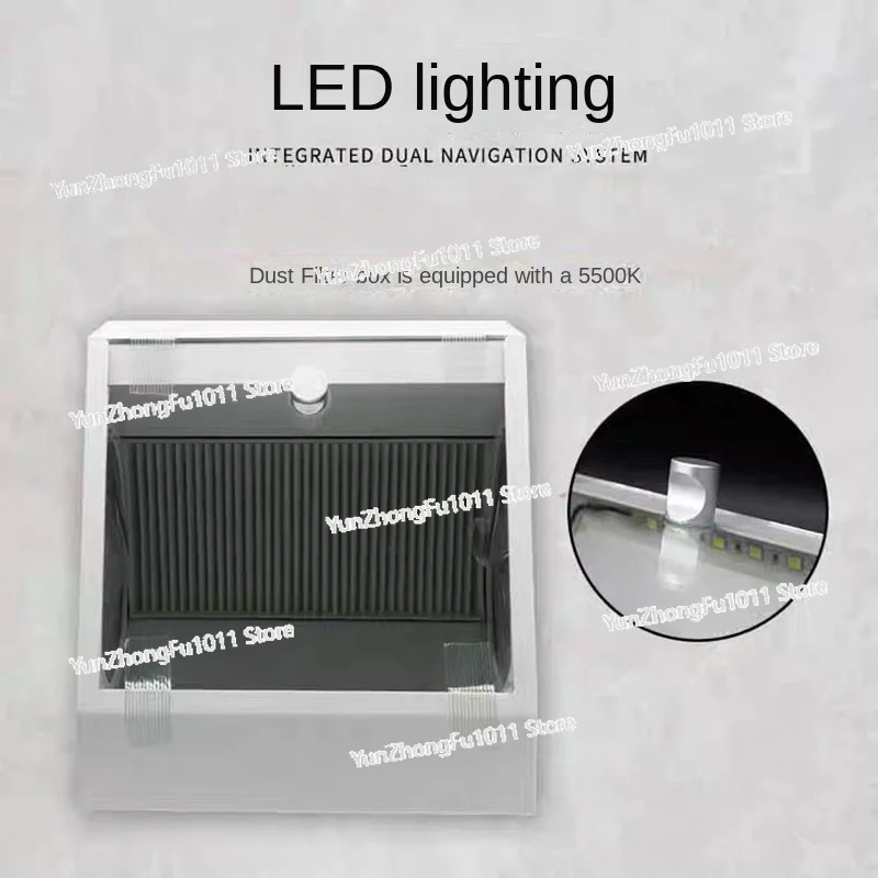 Grinding Polishing Box Lapping Protector Sandblasting Dust-proof Case