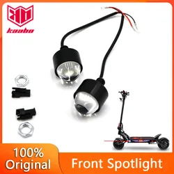 Original Front Light Spotlight LED Bright White Lamp for Kaabo Mantis King GT 10inch Headlight Electric Scooter Parts