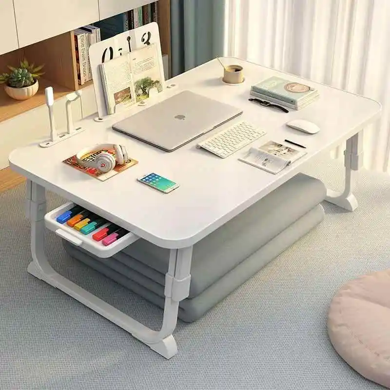 Elevating Student Study Desk Small Table Bedside Modern Simple Design Dormitory Furniture Adjustable Height Floor Sitting