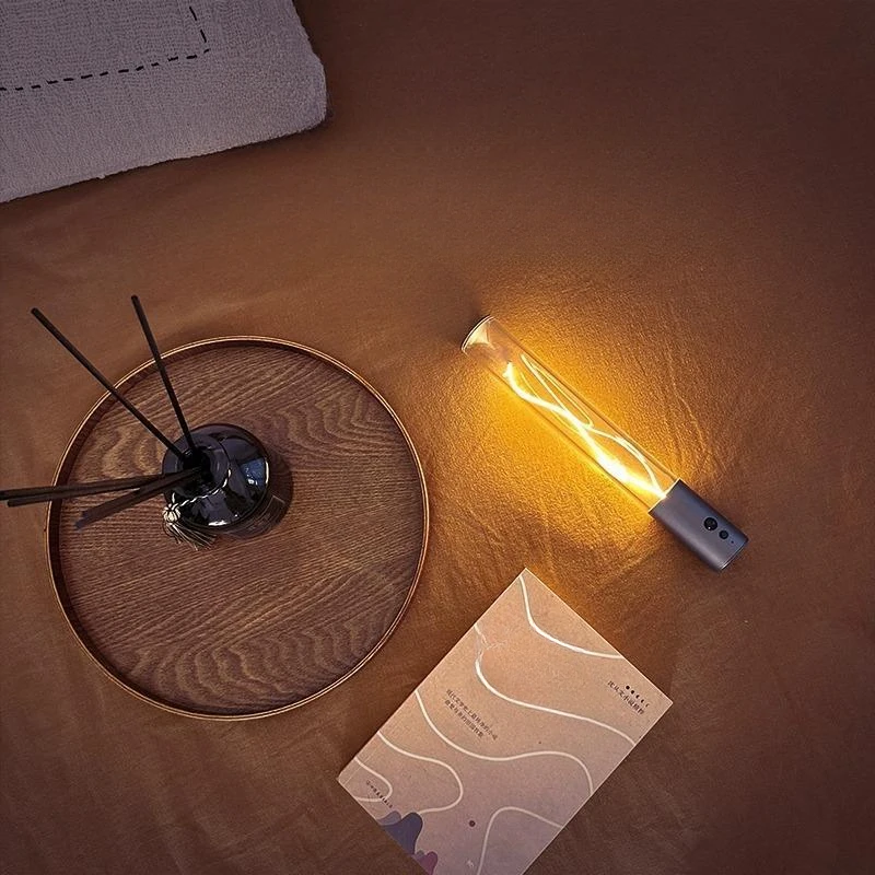 Creative New LED Wireless Human Body Infrared Sensing Light Control Atmosphere Night Light Bedroom Bedside Lamp