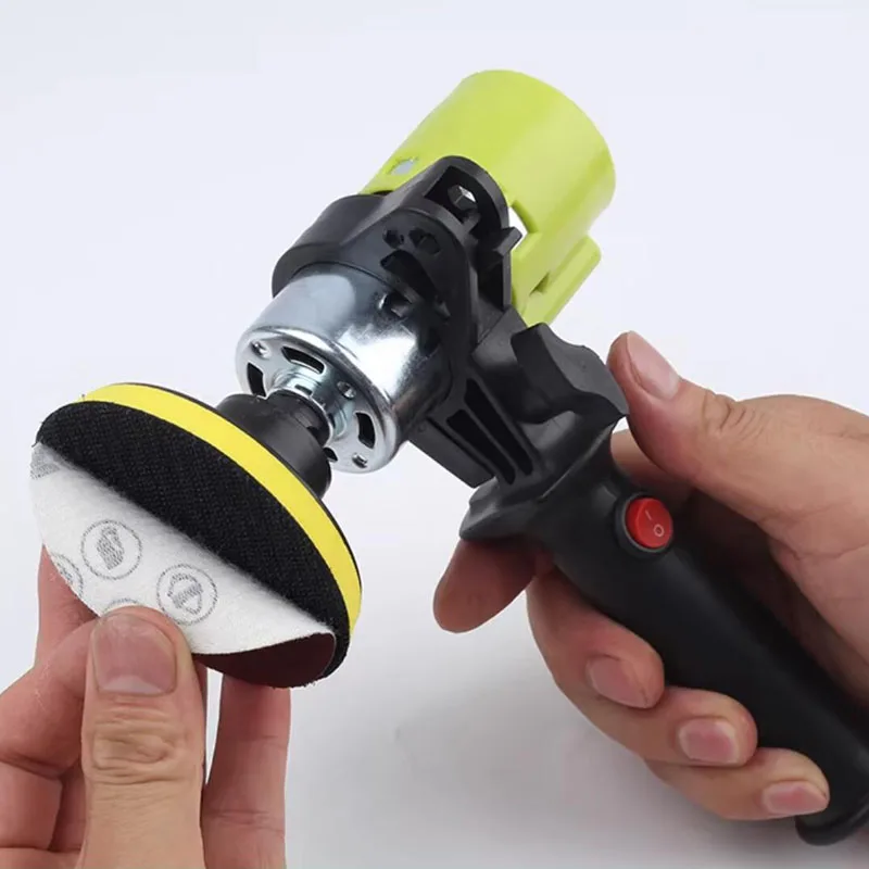 30mm Disc Electric Hand Sander – High‑Speed Polishing & Sanding Tool, 260W, Adjustable 3000‑6000 RPM